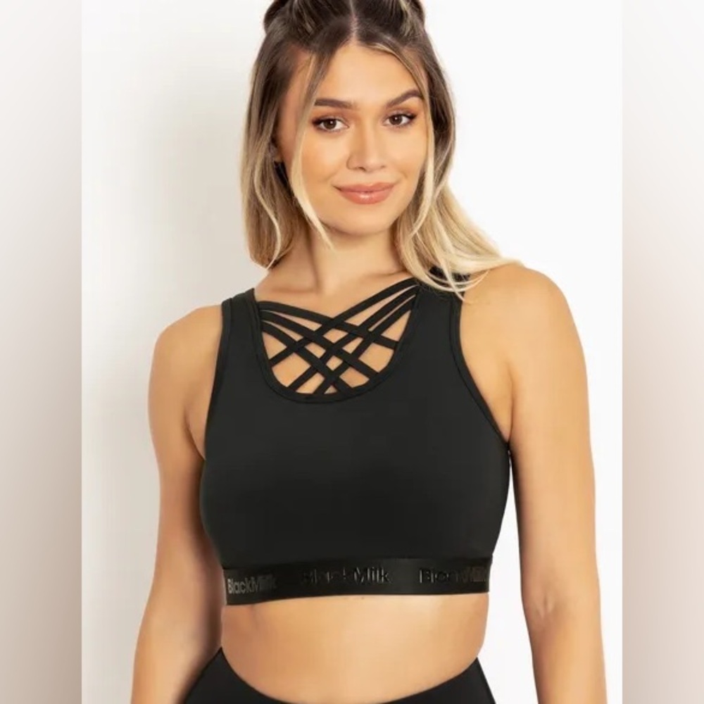 Blackmilk Criss Cross Sports Bra